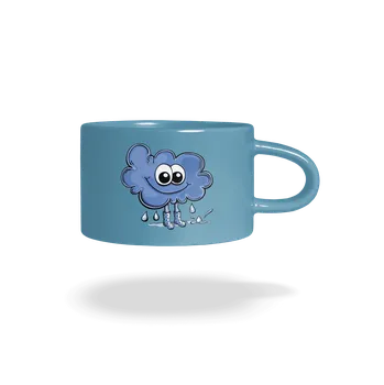 Bastard Bude duha hrnek makronka Blue Macaron