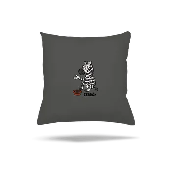 Polštář Bastard Zebrák polštář Gray Pol