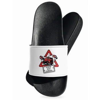 Pánské pantofle Bastard Řidič kamionu pantofle White