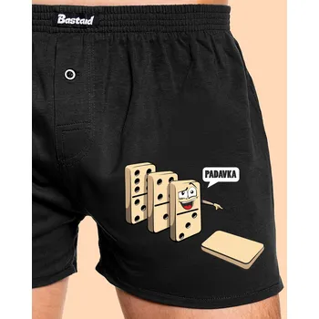 Trenýrky Bastard Padavka pánské trenky Black