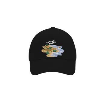 Kšiltovka Bastard Chytám bronz kšiltovka baseballka Black