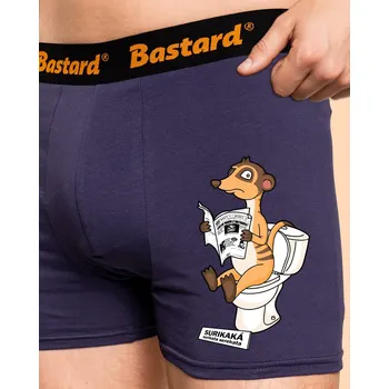 Trenýrky Bastard Surikaká boxerky Blue Navy