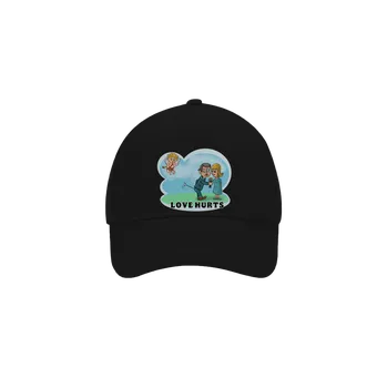 Kšiltovka Bastard Love hurts kšiltovka baseballka Black