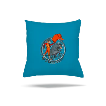 Polštář Bastard Cyklistický horoskop: Býk polštář Blue Turquoise