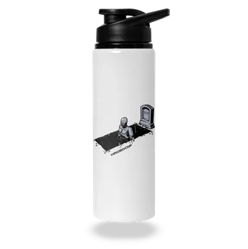 Láhev Bastard Hrobocop lahev na vodu White