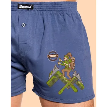 Trenýrky Bastard Turistka pánské trenky Blue