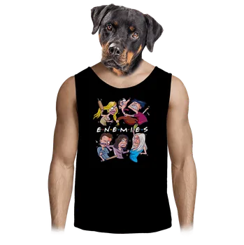 Pánské tílko Bastard Nepřátelé pánské tílko Black