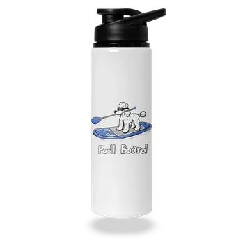 Láhev Bastard Pudl board lahev na vodu White