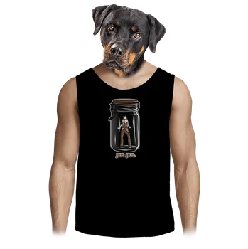 Pánské tílko Bastard Jar in jar pánské tílko Black