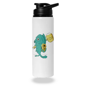 Láhev Bastard Poslední štědrovečerní lahev na vodu White