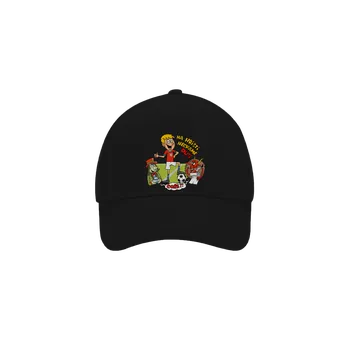 Kšiltovka Bastard Na hřišti necháme duši kšiltovka baseballka Black