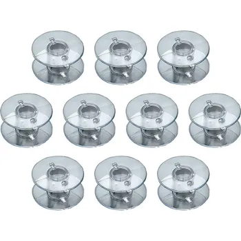 Příslušenství k šicímu stroji Plastová cívka pro šicí stroje Singer Curvy, Confidence, Briliance, Starlet - 10 ks