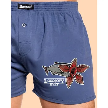 Trenýrky Bastard Lososový květ pánské trenky Blue