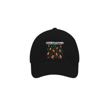 Kšiltovka Bastard Všude samá babka kšiltovka baseballka Black