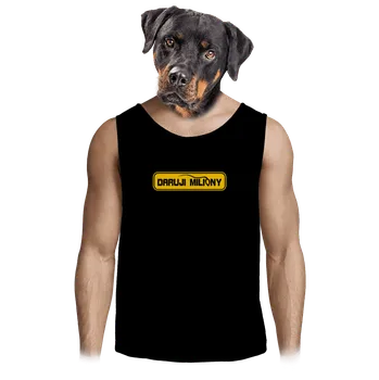 Pánské tílko Bastard Miliony pánské tílko Black