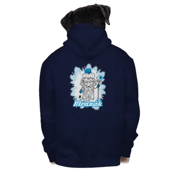 Pánská mikina Bastard Mrazák pánská mikina na zip Navy