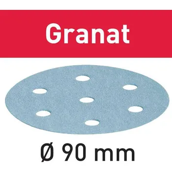 Brusný papír FESTOOL Smirek 90mm Granat zr120