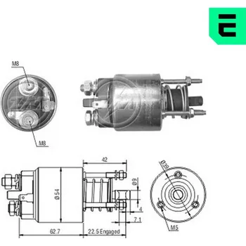 Startér Elektromagnetický spínač, startér ERA ZM7395