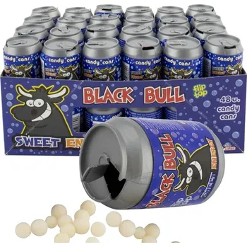Bonbon BLACK BULL - plechovka s bonbónky 10 g (48 ks)