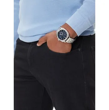 Fossil Hodinky Machine&nbsp;Chronograph FS6096 Stříbrná OS