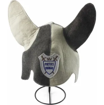 Klobouk do sauny FLAMMIFERA VIKINGAS, 34 x 34 cm, bílý