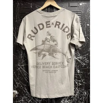 Pánské oblečení Pánské triko Yakuza Premium BL200 silver velikost: 5XL