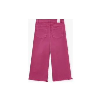 Dívčí kalhoty Mayoral Jeansy 3588 Růžová Wide Leg 8Y