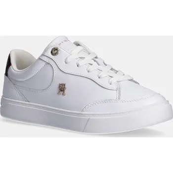 Pánská obuv Kožené sneakers boty Tommy Hilfiger ESSENTIAL CHIC COURT SNEAKER RWB FW0FW08579 bílá 00X, EUR 41