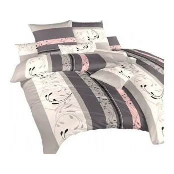 Dadka&nbsp;Povlečení satén Slezsko šedopudrové 220x200, 2x70x90 cm