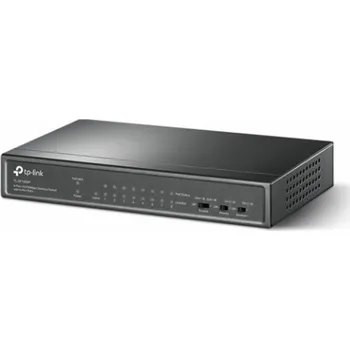 Počítač Switch TP-Link TL-SF1009P 9x LAN, 4x PoE+, 67W, kov,