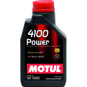 Motorový olej Motorový olej 15W-50 MOTUL 4100 POWER - 1L