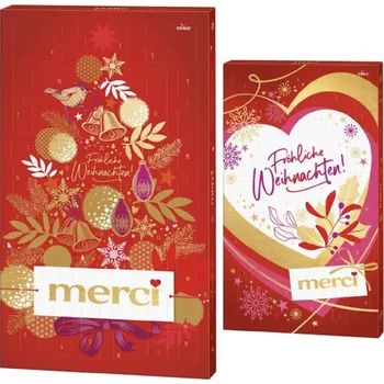 Čokoláda STORCK Merci Adventní kalendář 263g