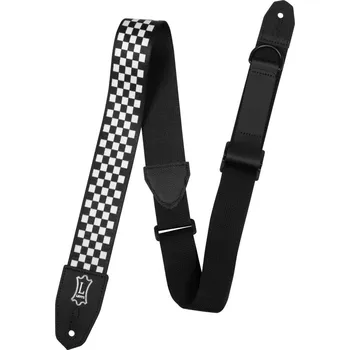 Hudební nástroj Levy's Poly Right Height Checkberboard Motif Kytarový pás (Jako nové)