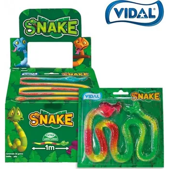 Cukrovinka Vidal Snake Jelly 66 g (11 ks)