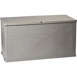 Venkovní úložný box 420 l světle šedý