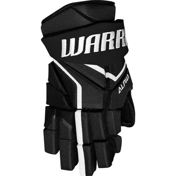 Hokejové rukavice Hokejové rukavice Warrior Alpha LX2 Max Black Junior 11 palců