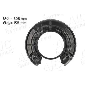 Auto-moto Ochranný plech proti rozstřikování, brzdový kotouč A.I.C. 71337