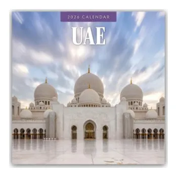 Diář UAE - Vereinigte Arabische Emirate 2026 - 16-Monatskalender (EN)