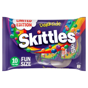 Cukrovinka DMT 8/2025 Skittles Darkside 324g Halloween 10 x 18g balení