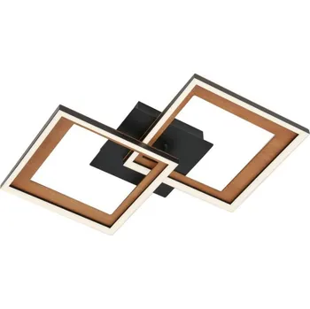 Brilo - LED Stmívatelný přisazený lustr FRAME 2xLED/11W/230V