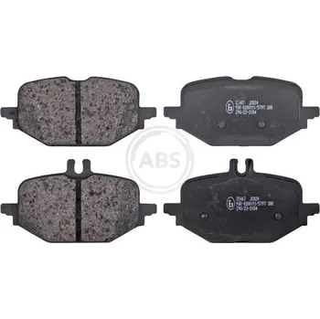 Brzdová destička Sada brzdových destiček, vždy 4 kusy v sadě A.B.S. 35407