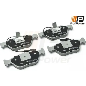 Brzdová destička Sada brzdových destiček, kotoučová brzda ProfiPower 1B1092