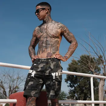 Pánské kraťasy Pánské Yakuza Kraťasy Cargo Bump 23001 camo velikost: 40