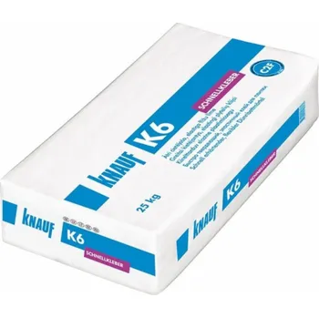Průmyslové lepidlo KNAUF Rychletuhnoucí lepidlo na obklady a dlažby K6, 25 kg