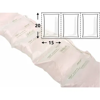 Obalový materiál Folie HDPE na vzduchové polštářky PA2, 200*150 mm, 1280 m