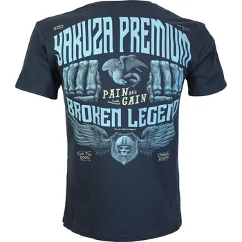 Pánské oblečení Pánské triko Yakuza Premium 3906 dark blue velikost: 3XL