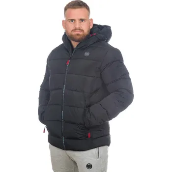 Pánská bunda PitBull West Coast - pánská zimní bunda AIRWAY 3 černá velikost: XXL