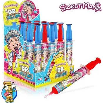 Cukrovinka Dr Jellini. Stříkačka s gelem 10 ml (20 ks)