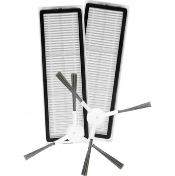 Sada příslušenství pro robotický vysavač Sada HEPA filtrů a kartáčky pro XIAOMI Robot Vacuum S40C (E101) 2+2ks