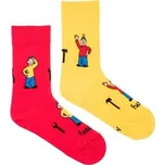 Dětské ponožky Pat a Mat CZ Žluté XS (19 - 22)